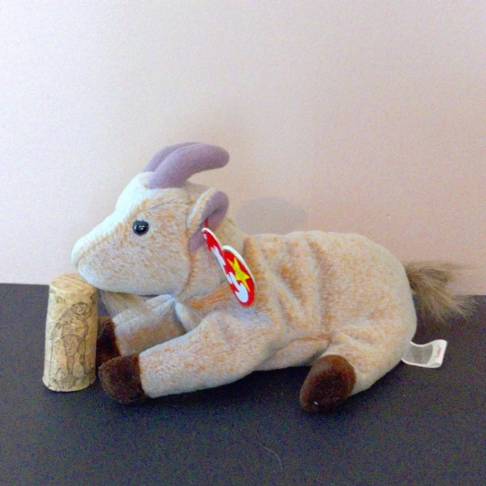 Goatee Goat Ty Beanie Babies Vintage Collectible Plush